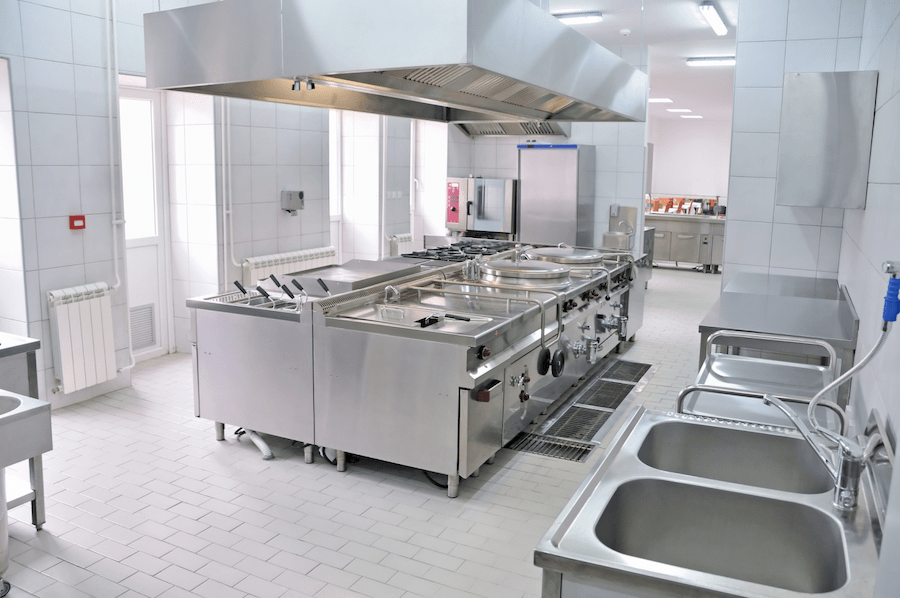 Cleaning a Commercial Kitchen